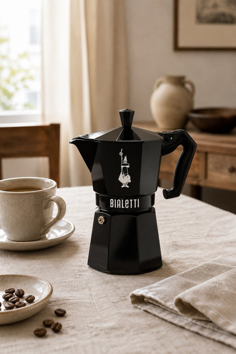 Bialetti Exclusive Moka Express 6tz Czarna