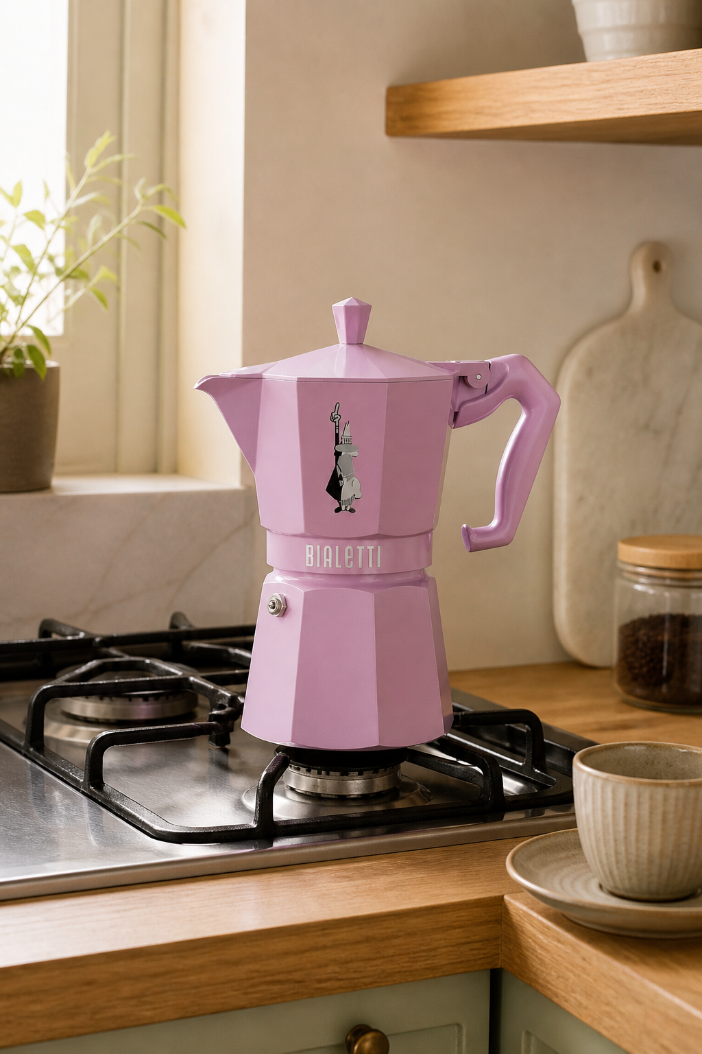 Bialetti Kawiarka Moka Exclusive Różowa 6tz